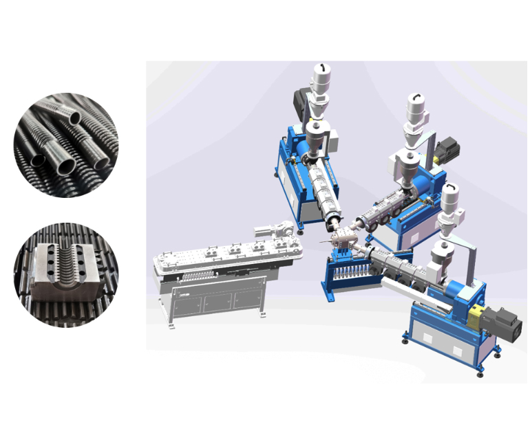 Corrugated forming machine