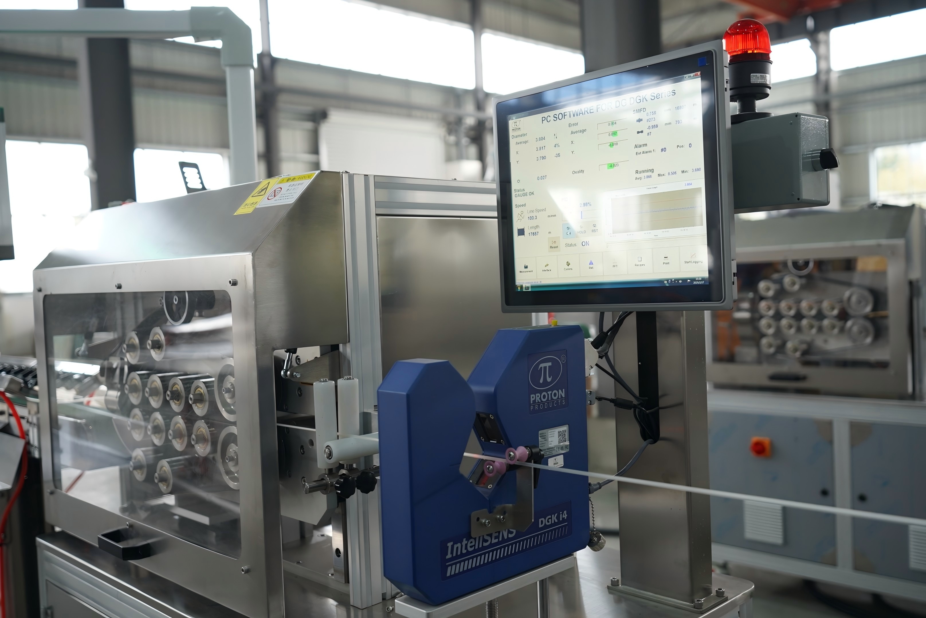 BAOD EXTRUSION SPVC Medical Tube Extrusion Production Line Currently Under Testing