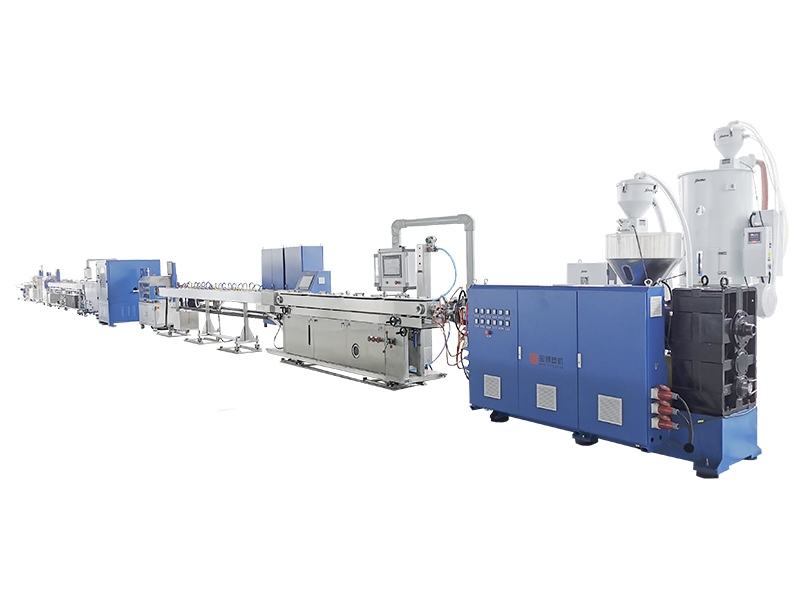 TPV Knitting Compostie Hose Extrusion Line