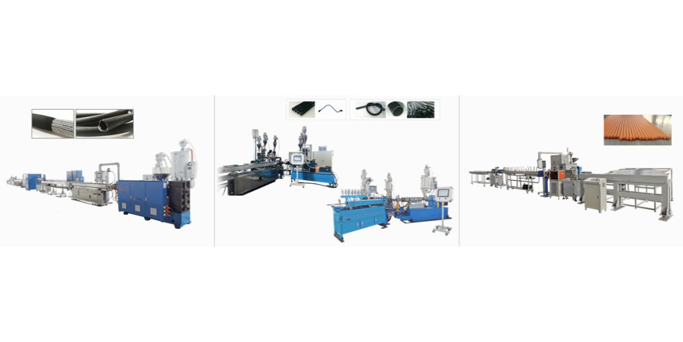 New energy vehicle projects have achieved leapfrog development, through further technological upgrading, patent technology integration, has formed with obvious technical advantages of TPV knitted composite hose extrusion line, PA three-layer straight / corrugated tube extrusion line, battery conductive column plastic-coated extrusion line and other high-end projects, and has achieved dozens of sets of batch delivery. In terms of medical tubes, we have successfully developed micro (≤1.0mm) three-layer medical developing tube and six-cavity catheter extrusion line, further improving the technical level and competitiveness of our own brand medical tubes extrusion line.