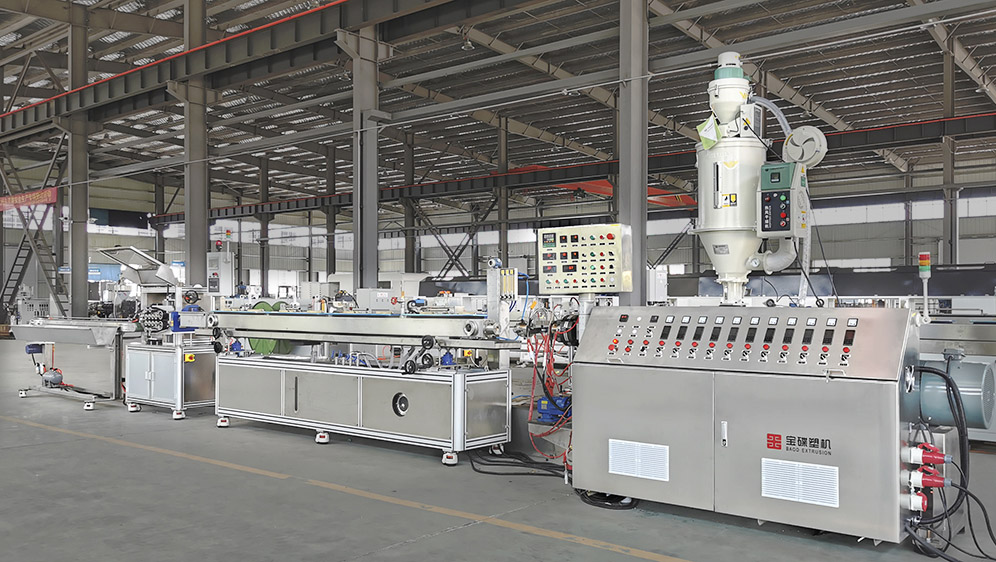 TPU Medical Precision Small Tube Extrusion Line Commissioning