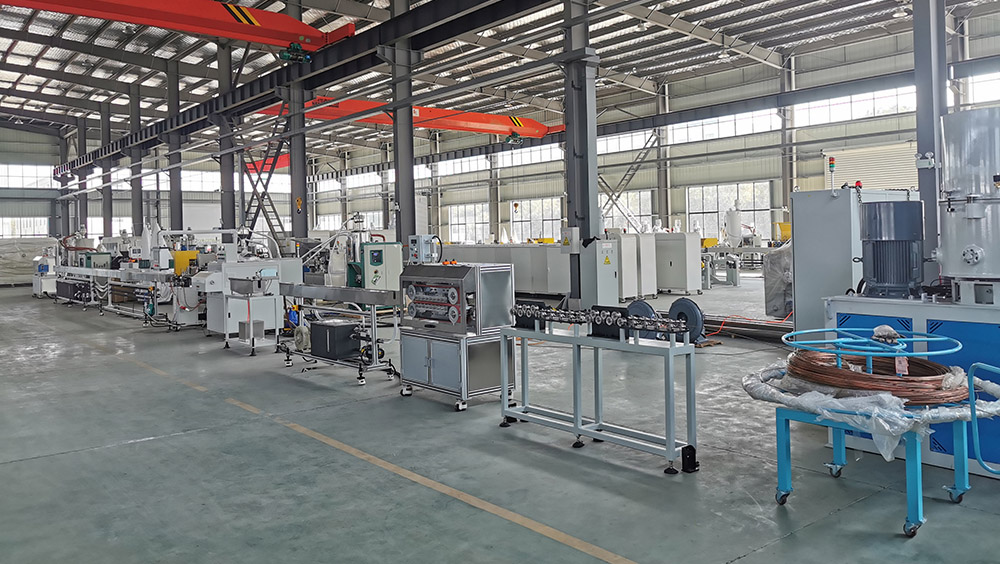 Steel Tube Coated PA Extrusion Production Line (Bundy Tube) Commissioning