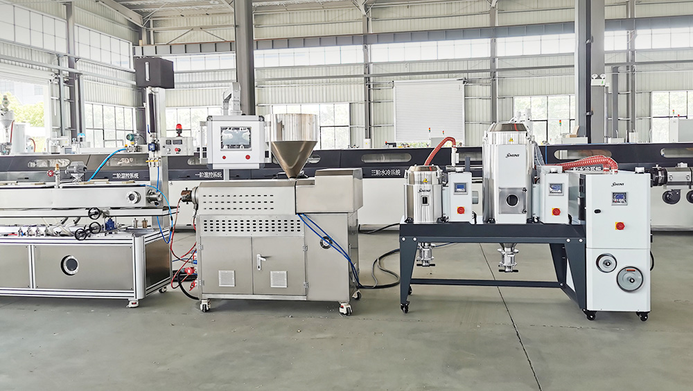 High Precision Medical PU Tube Extrusion Line