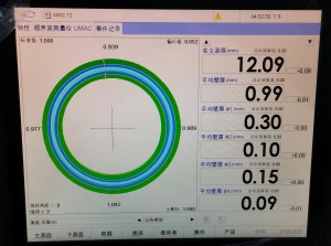 测径显示屏幕图